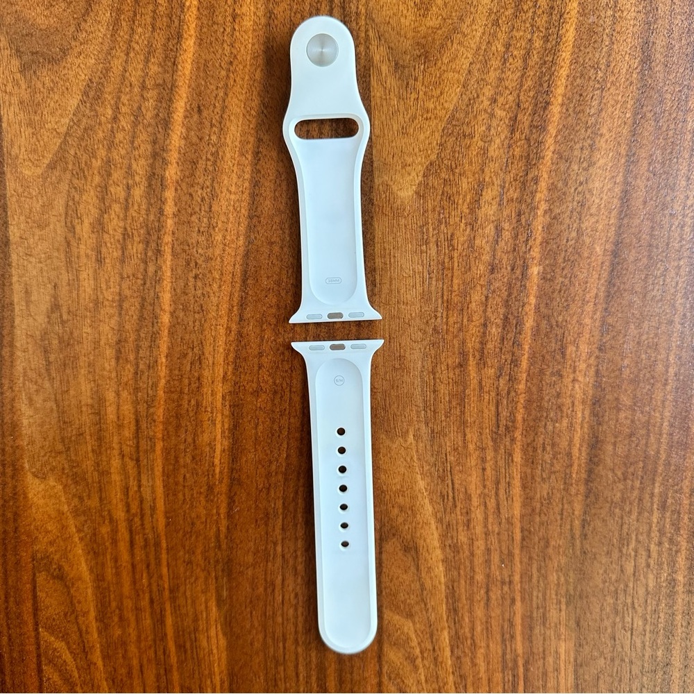 White S/M Apple Watch Sport loop band